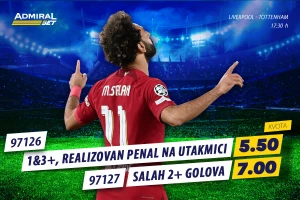 AdmiralBet specijal - Salah obožava jake utakmice!